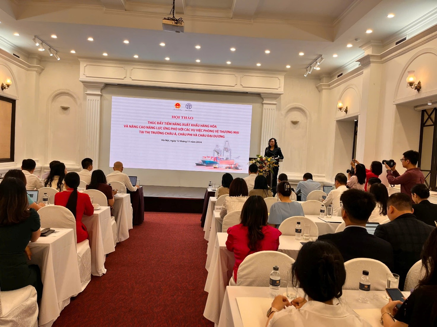 Workshop on “Promoting export potential and enhancing capacity to respond to trade remedies cases in Asian, African and Oceanian markets” in Hanoi