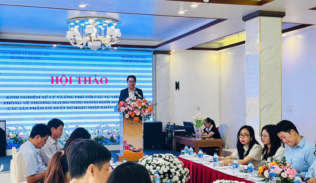 Workshop on “Experience in handling and responding to trade remedies cases initiated by foreign countries against products originating or imported from Vietnam” in Quang Ninh province